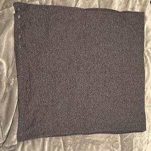 lululemon athletica Charcoal Knit Wrap